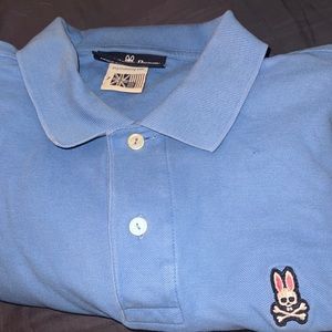 Men’s mountain sky polo no size displayed but fits large